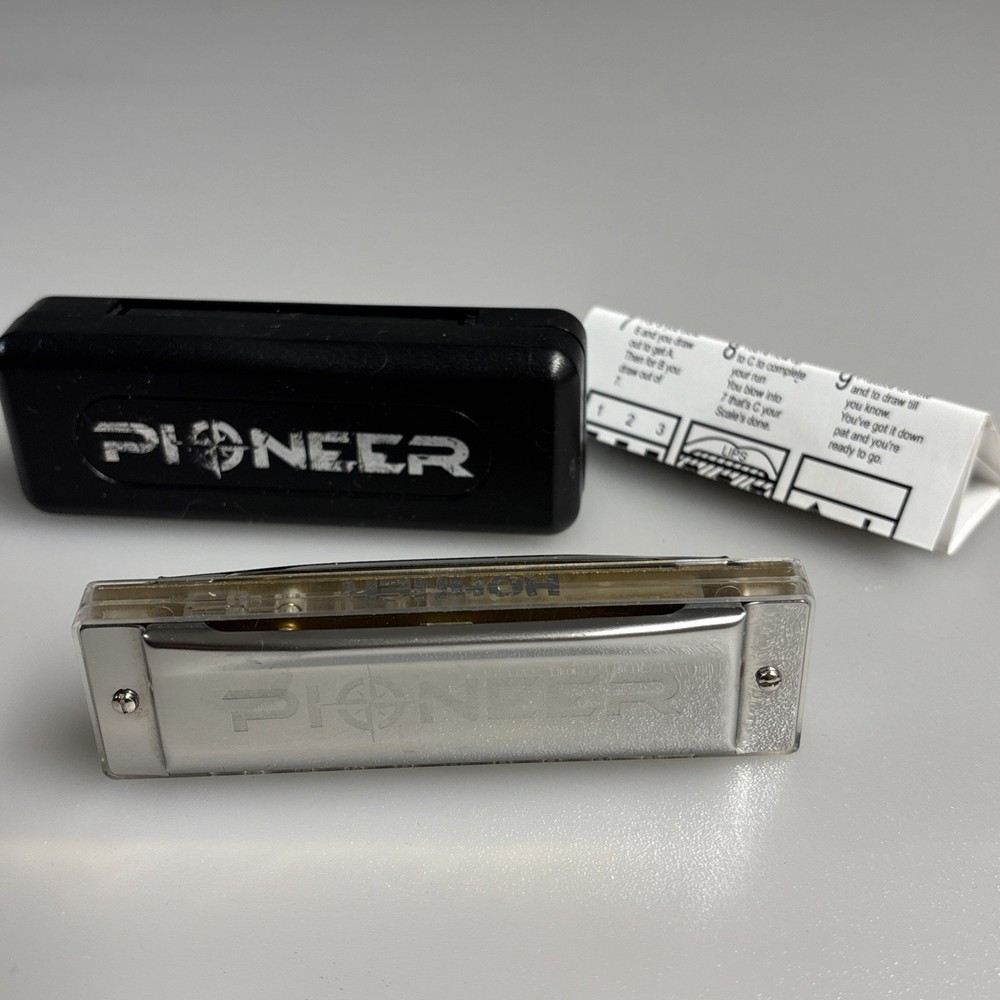 Hohner Pioneer Harmonica w/ Case and Online Lessons Code