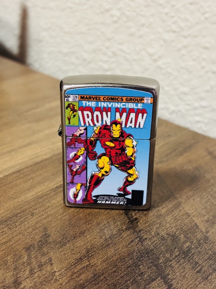 Iron Man Comic Zippo Lighter