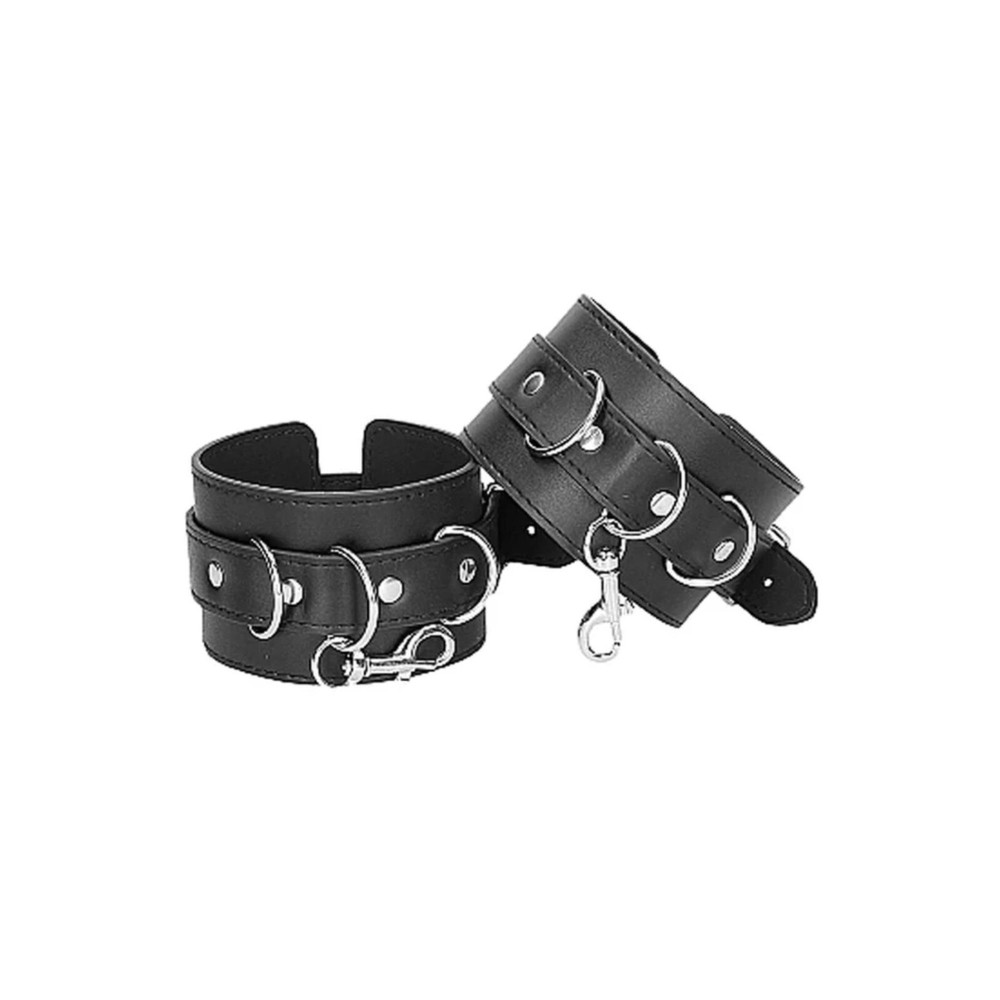 Ouch! Bonded Leather Hogtie with Hand and Ankle Cuffs