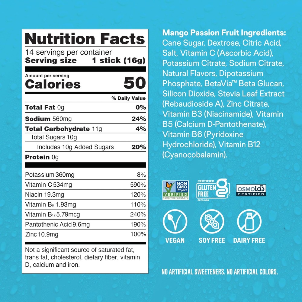 Liquid I.V.® Hydration Multiplier +Immune Mango Passionfruit | Electrolyte P...