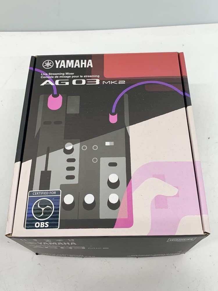 YAMAHA AG03MK2 MIXER Used