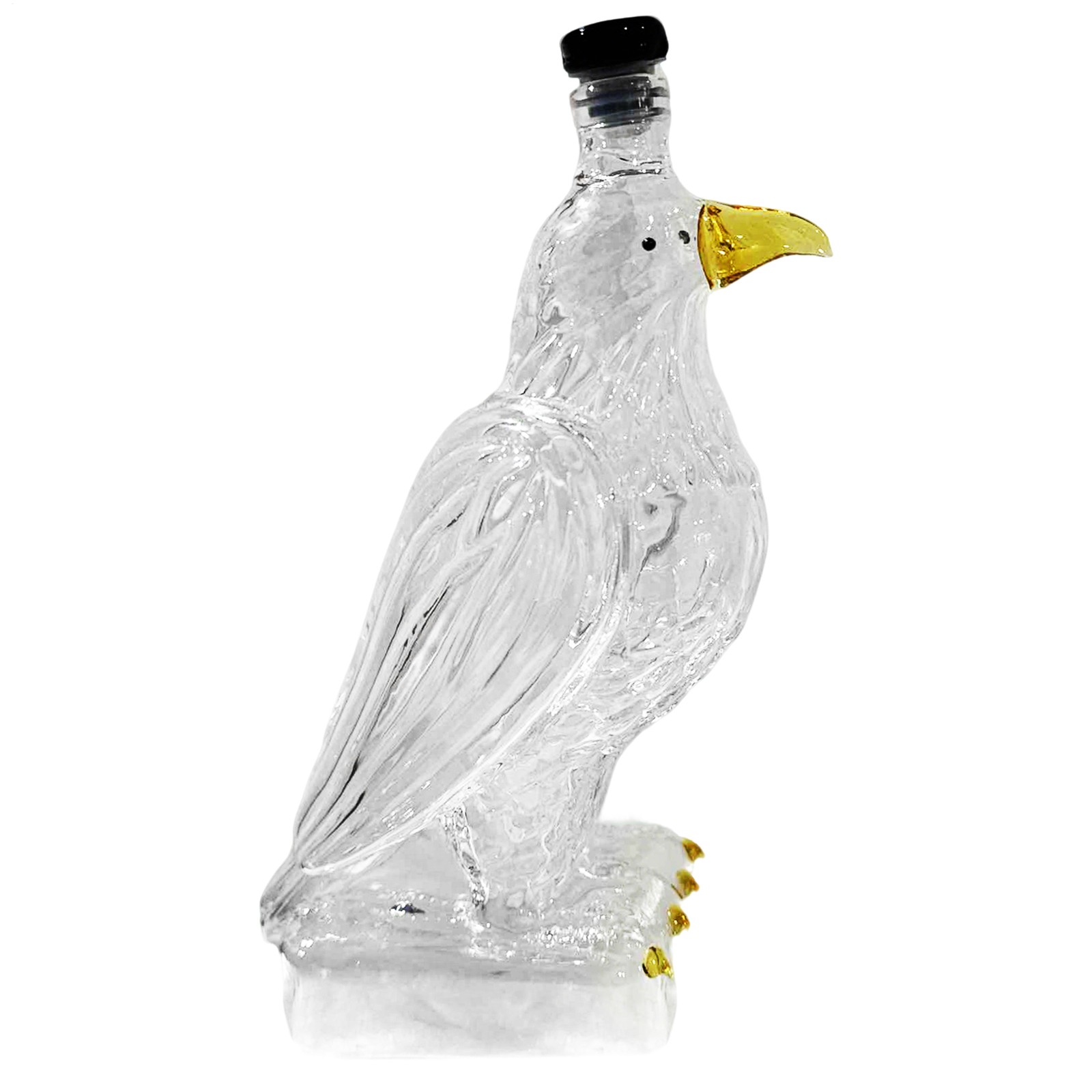 Unique Eagle Whiskey Glass Decanter Bottle Exquisite Decor Gifts For Men Dad NEW