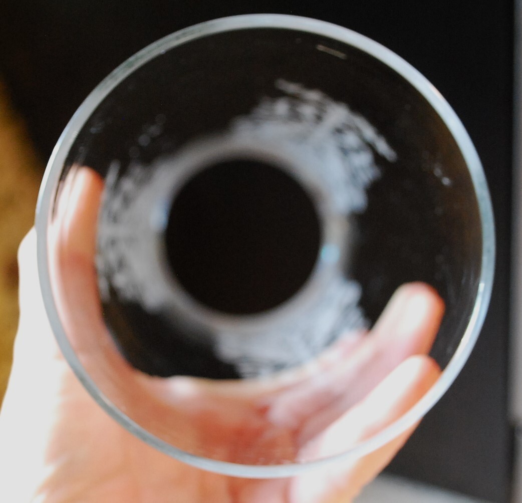 Set 2 TIFFIN FRANCISCAN Crystal Hurricane Lampshades FLANDERS CLEAR ETCH POPPIES