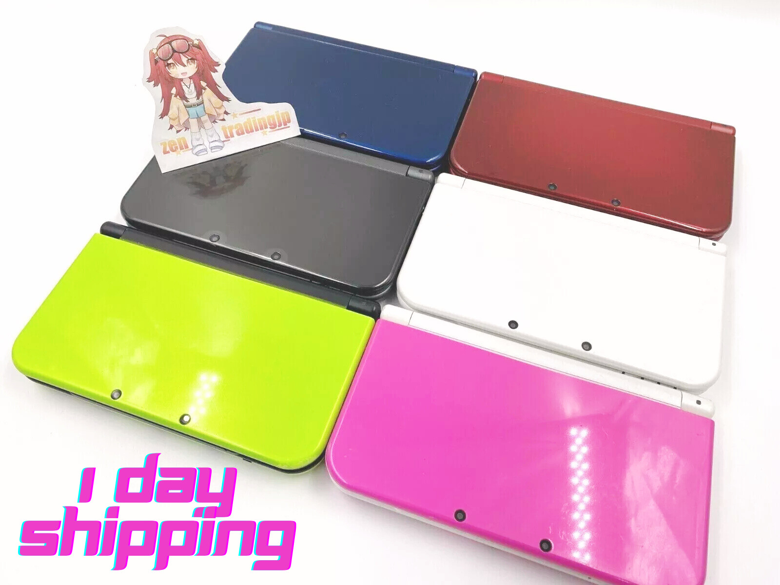 Nintendo new 3DS LL XL Console Only Region Free Various 3Rank From US