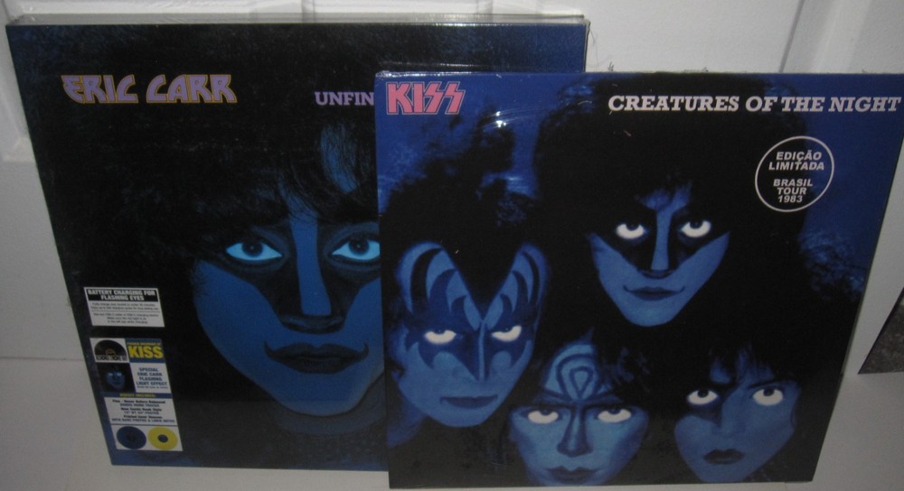 KISS CREATURES OF THE NIGHT ALBUM VINL BRAZIL UNFINISHED BUSINESS DELUXE SEALED