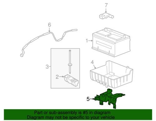 Genuine Ford Support Bracket 5F9Z-10A666-AA