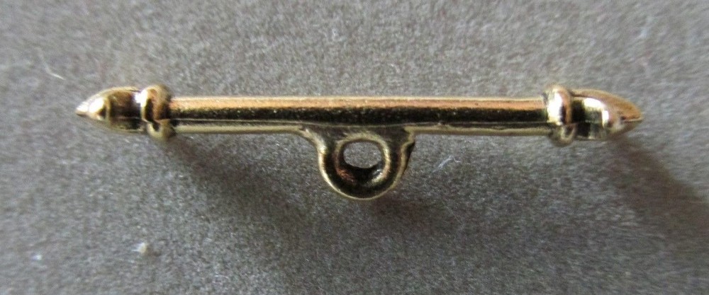 Fleur de Lis Gold Dipped Pewter Toggle Set