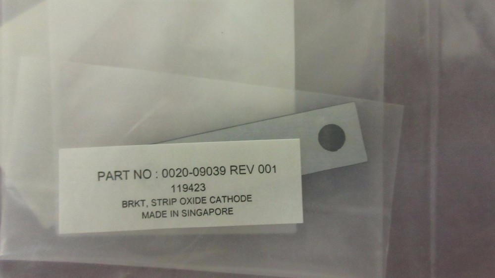 4 AMAT 0020-09039 BRACKET, STRIP, OXIDE CATHODE 407346
