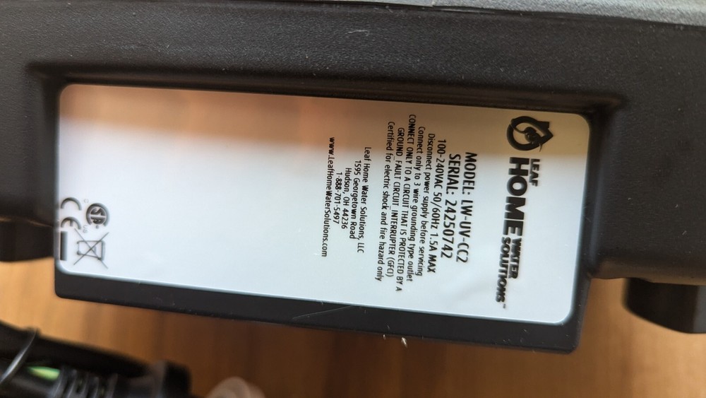Leaf Home Water Solutions Ballast LW-UV-CC2 Controller