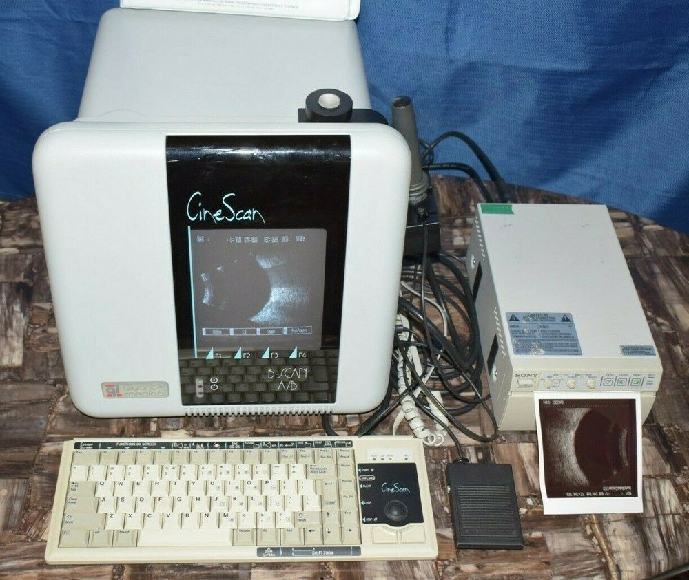 Quantel CineScan B-Scan A/B Scan Ophthalmic Ultrasound