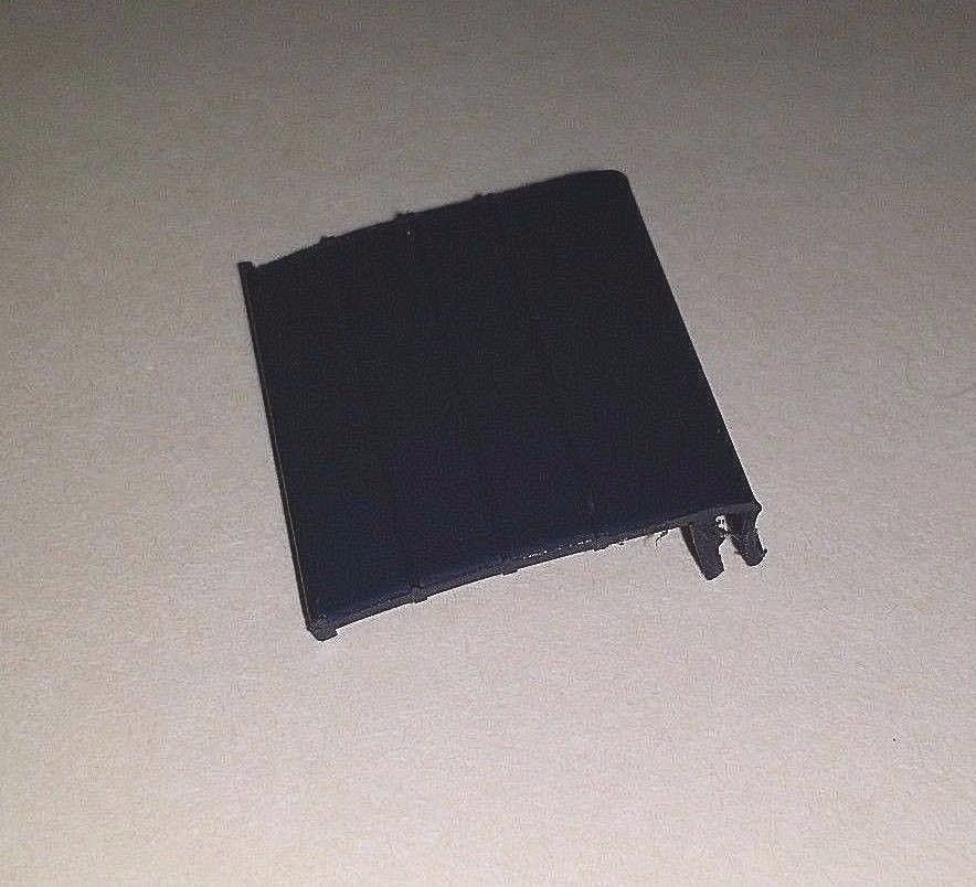 50 Pack - Black Hard PVC Pull Tabs for Window Screens