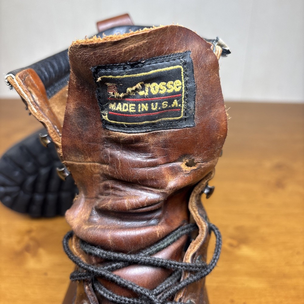 LaCrosse Leather Boots Men’s 8.5