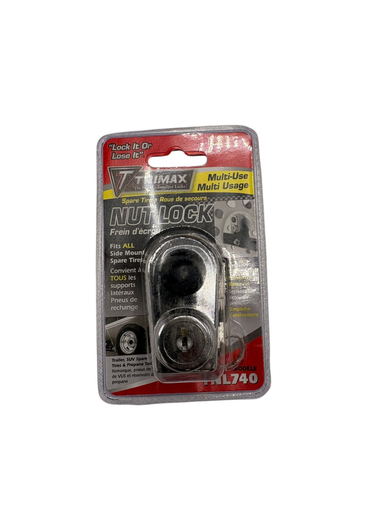 Trimax Keyed Alike Trailer Lock Set 3-Pack