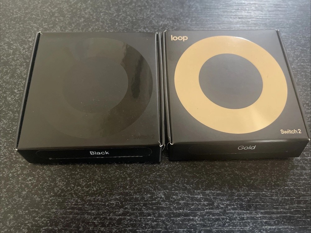Loop Earplugs Switch 2 Gold/Black NEW Open Box 2 Pairs