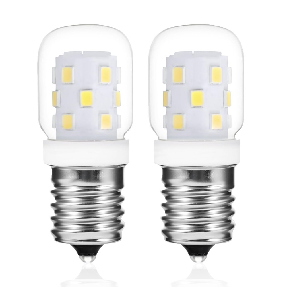 E17 LED Microwave Bulb 40W Eq 5000K 2 Pack