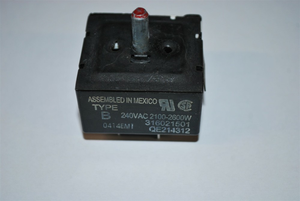FRIGIDAIRE KENMORE ELECTROLUX Range Oven Large Surface Element Switch 316021501