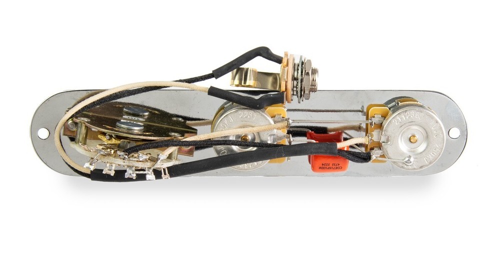 Precision Made Reversed 4 Way Telecaster Harness w/Slanted Switch