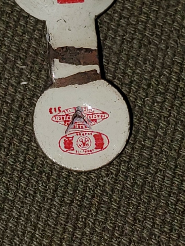 WWII American Red Cross Support Fold Over Tab