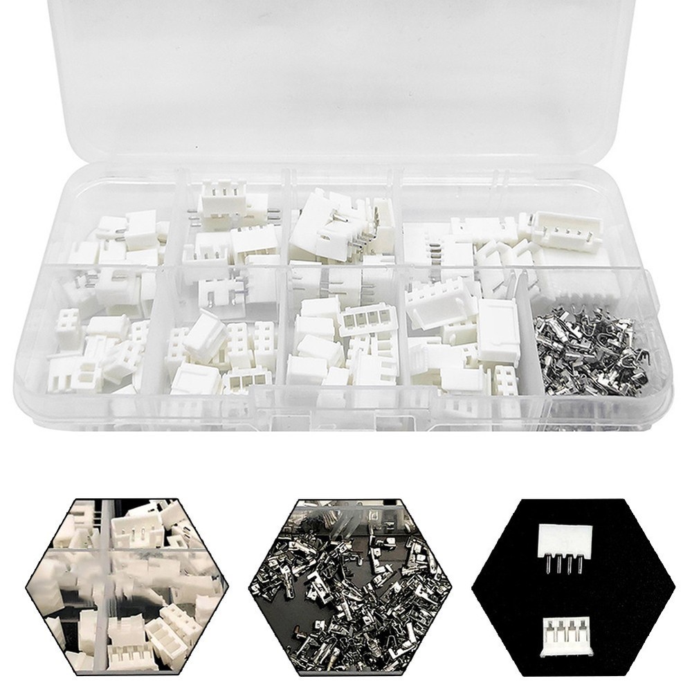 Complete 230Pcs PH Connector Set Easy Crimping Reliable Performance