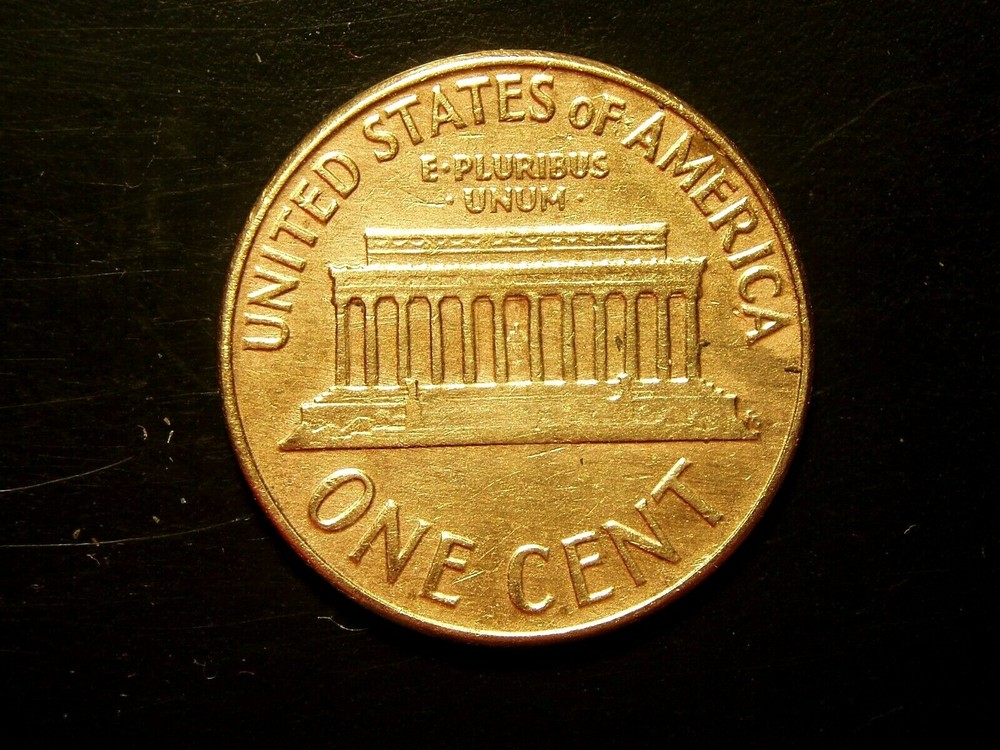 1963 ONE CLEANED LINCOLN MEMORIAL CENT #38