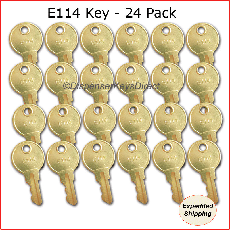 ASI - E114 Dispenser Key - (24/pc.) "Master Pack"