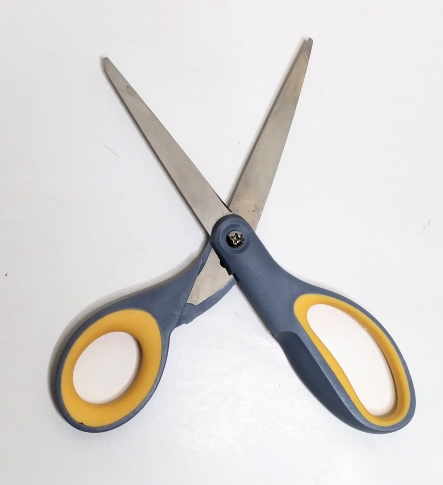 Westcott 7" Titanium Bonded Soft Grip Scissors Color: Grey