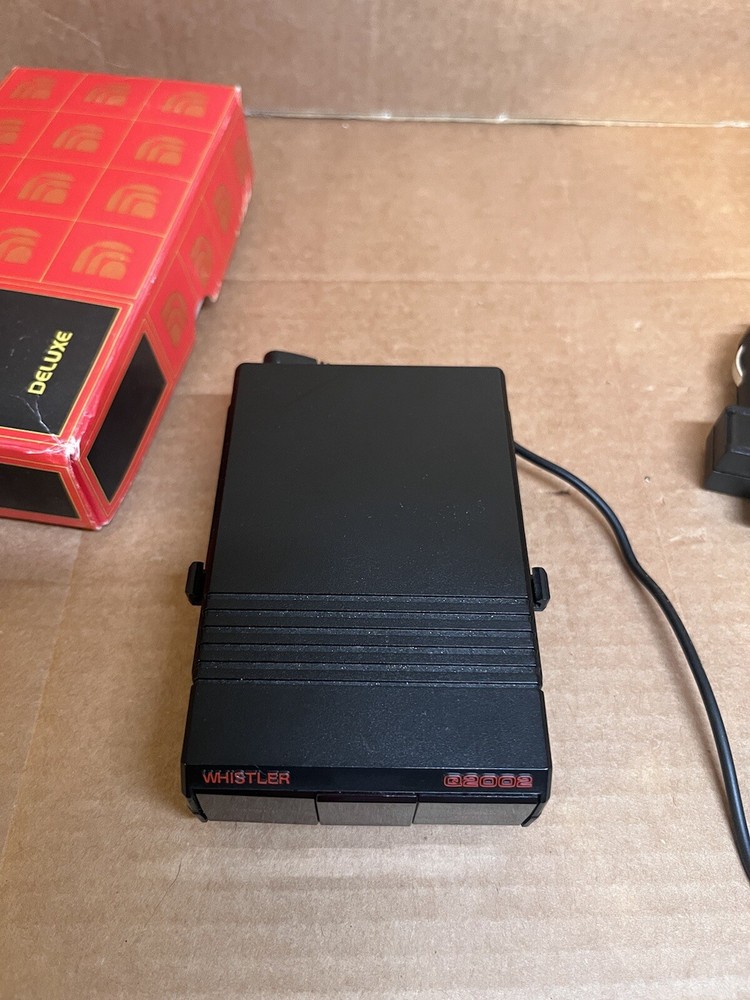 Whistler Q2002 High Performance Speed Radar Detector - Tested