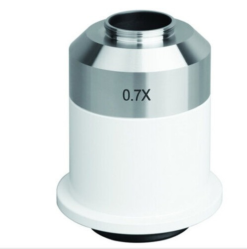 0.7x Adjustable C-mount Camera Adapters Relay Lens for Nikon Microscope ProScope