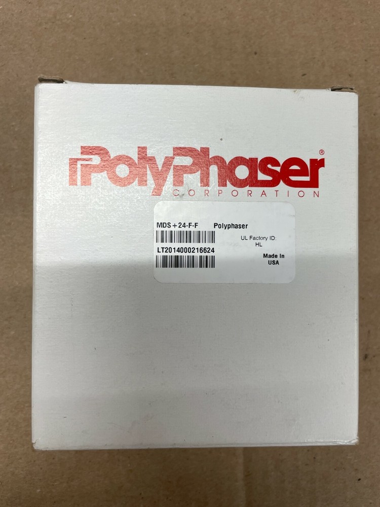 PolyPhaser Equipment +24VDC Pass 75 Ohm Coax Protector @50W