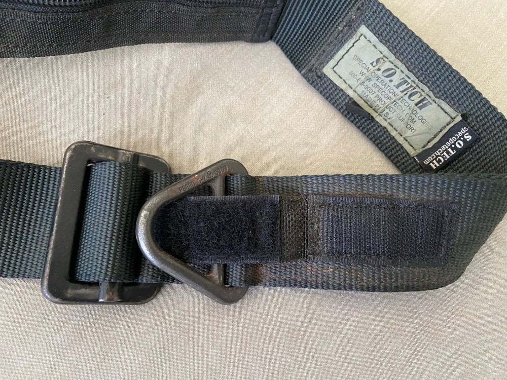 S.O. Tech Riggers SERE Belt Medium Black Old Gen