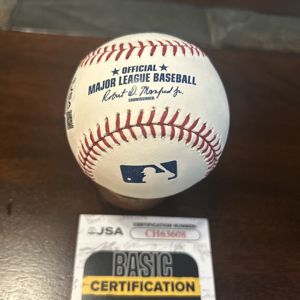 David Dahl Autographed Baseball (JSA CERT