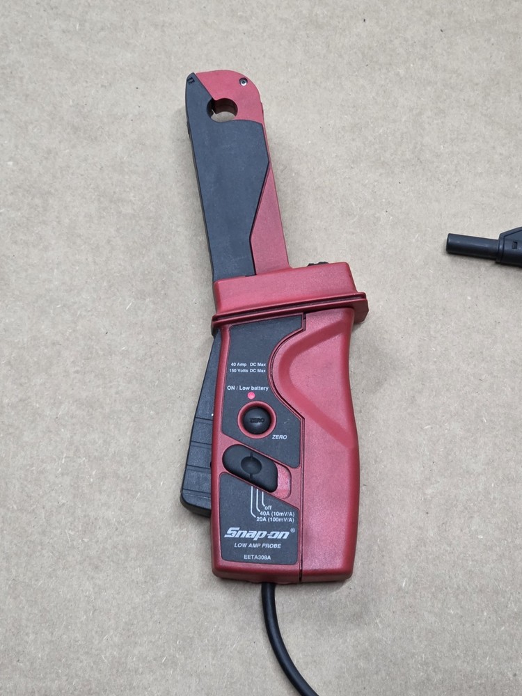 Snap-On Tools Low Amp Probe EETA308A For Digital Multimeter