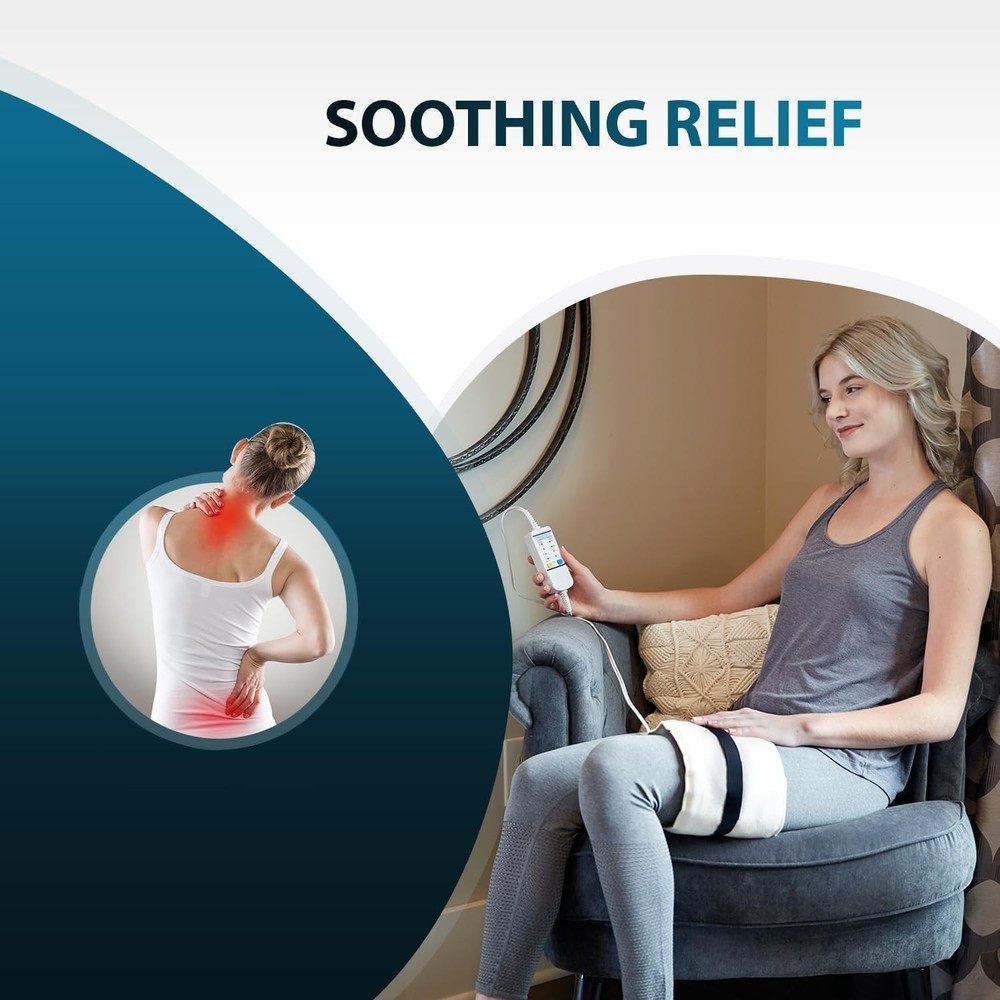 Heating Pad, Beige, 19x7