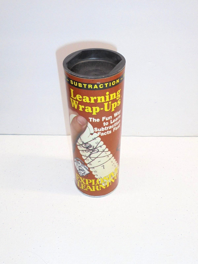 Vintage Learning Wrap-Ups Subtraction Math Educational Toy