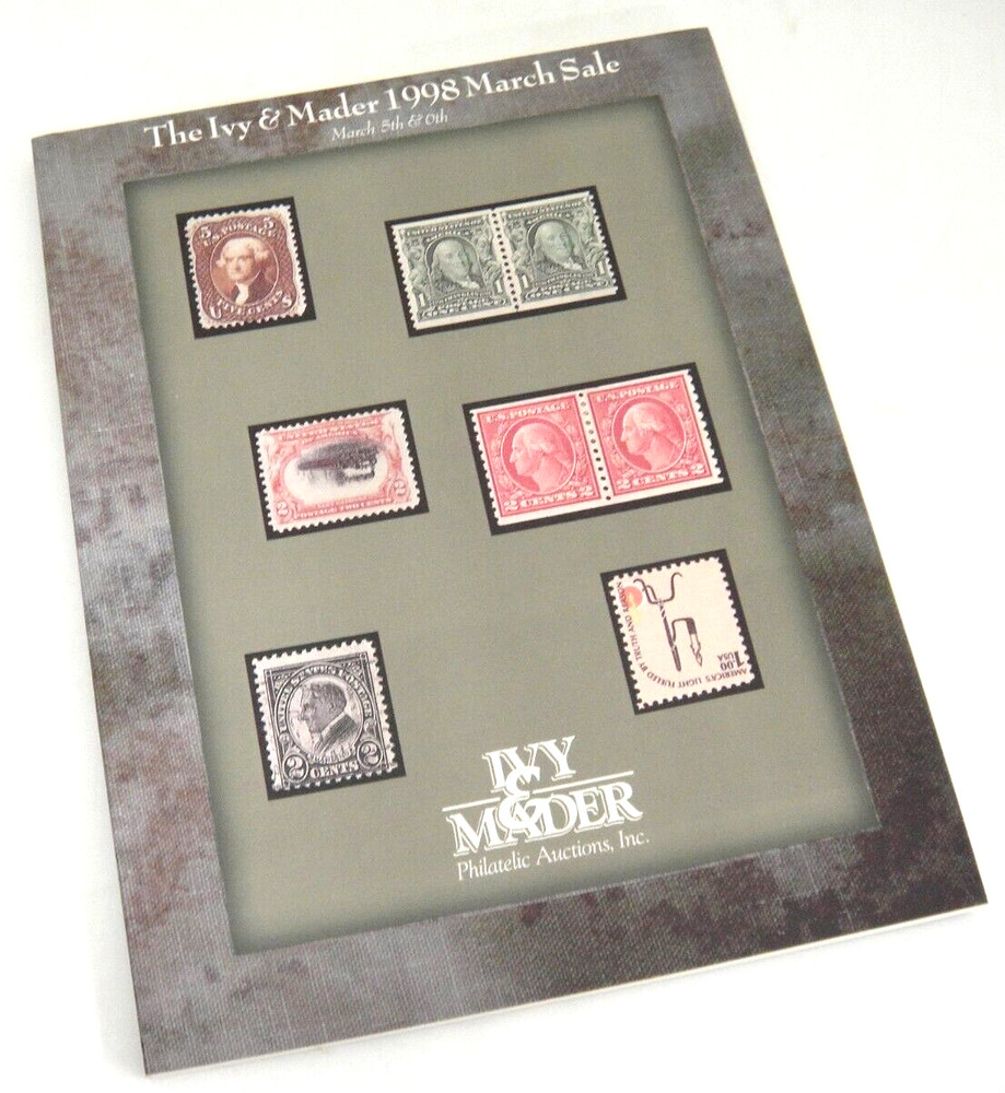 Ivy Mader Stamp Auction Catalog 1998 Sylvan Joseph Collection Canal Zone Pan Am