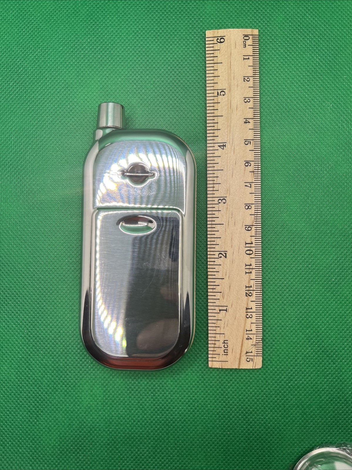 Cell Phone Shaped Flask... Shape Stainless Steel 100ml ...Fun Gift Idea
