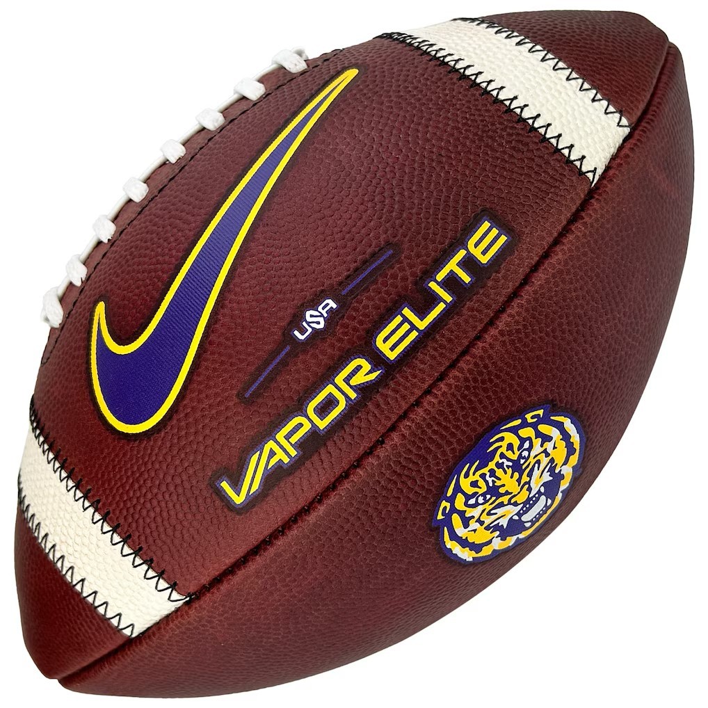 LSU Tigers Nike Vapor Elite Game Football, New In Box