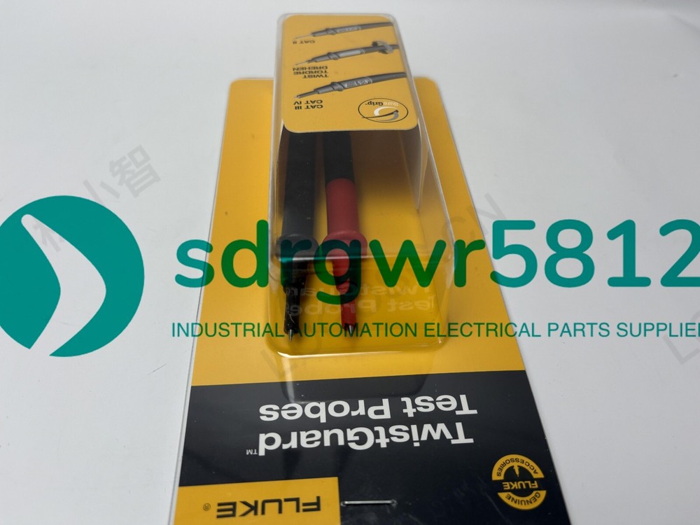 Fluke TP175 TwistGuard Test Probe, 1000V Voltage, 10A Current, 2mm Tip Diameter