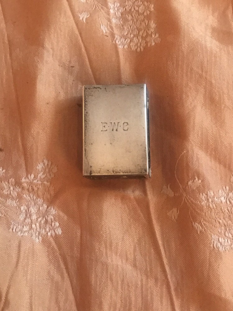 Vintage Sterling Matchbox Covers