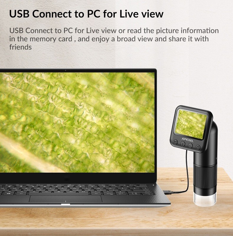 800x Handheld Digital Microscope