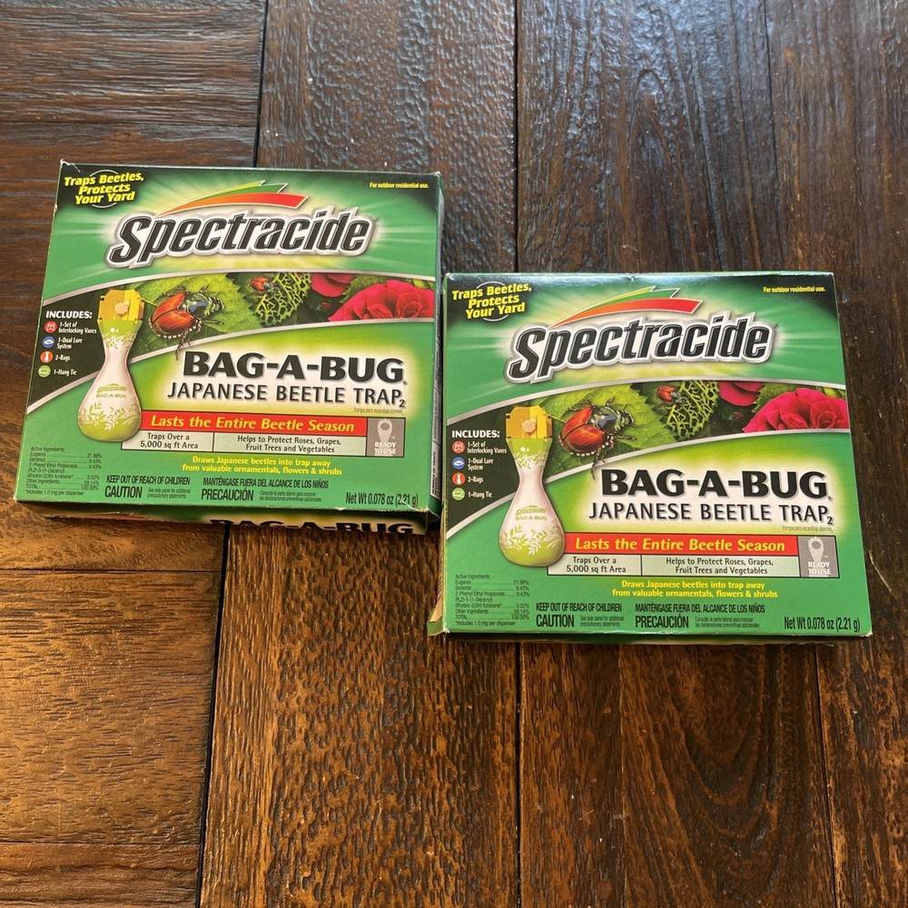 2 Pack Spectracide Bag A Bug Japanese Beetle Trap 16901