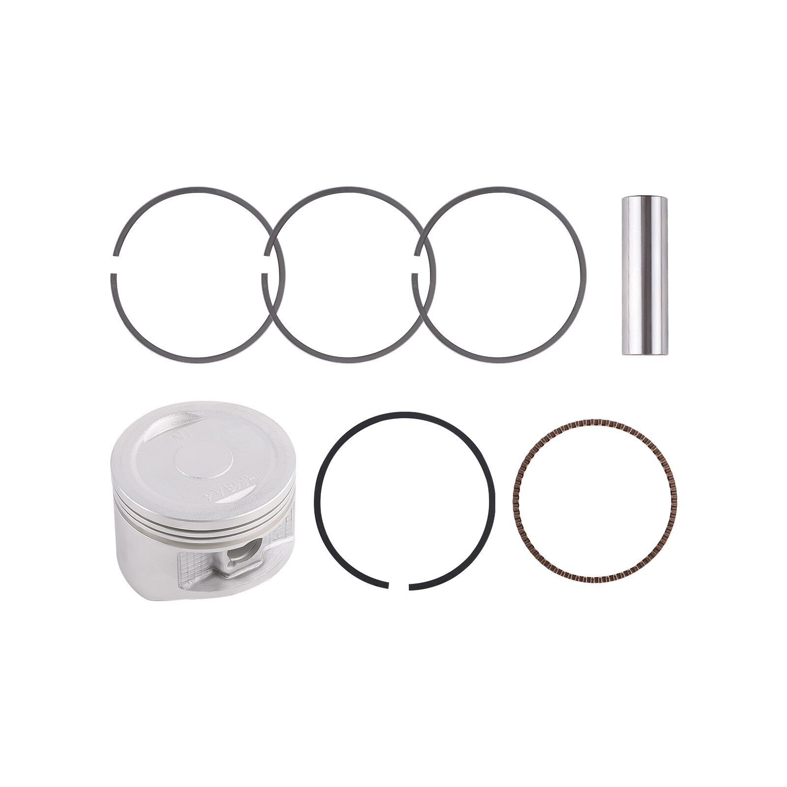 Cylinder Piston Gasket Top End Rebuild Kit For Honda Recon 250 TRX250 TRX250EX