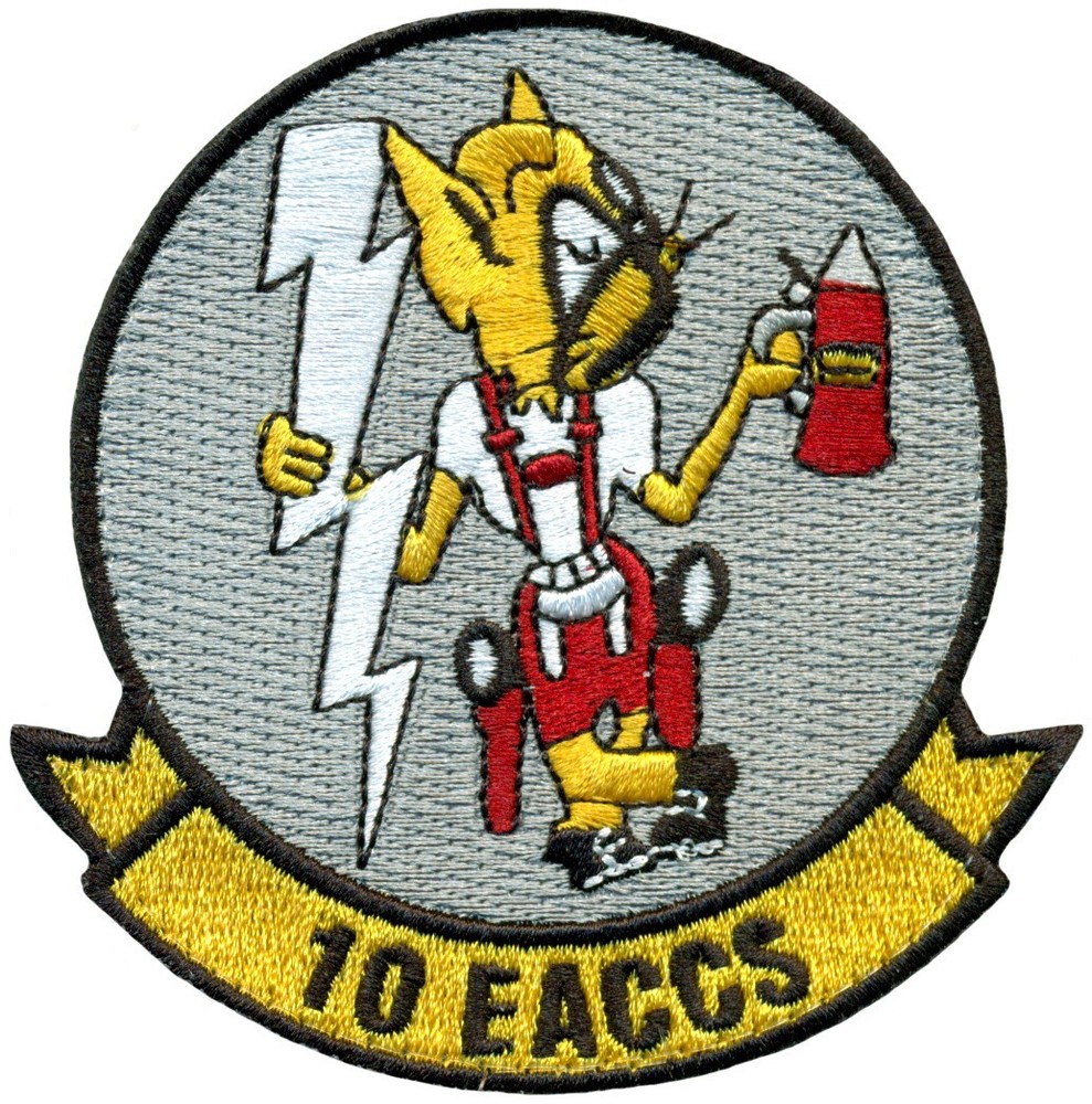 USAF 10th EXPEDITIONARY AIRBORNE COMMAND and CONTROL SQUADRON MORALE PATCH