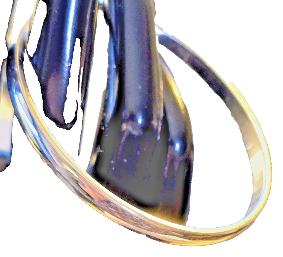 MONET - Silver Tone Bangle Bracelet Simple Classy