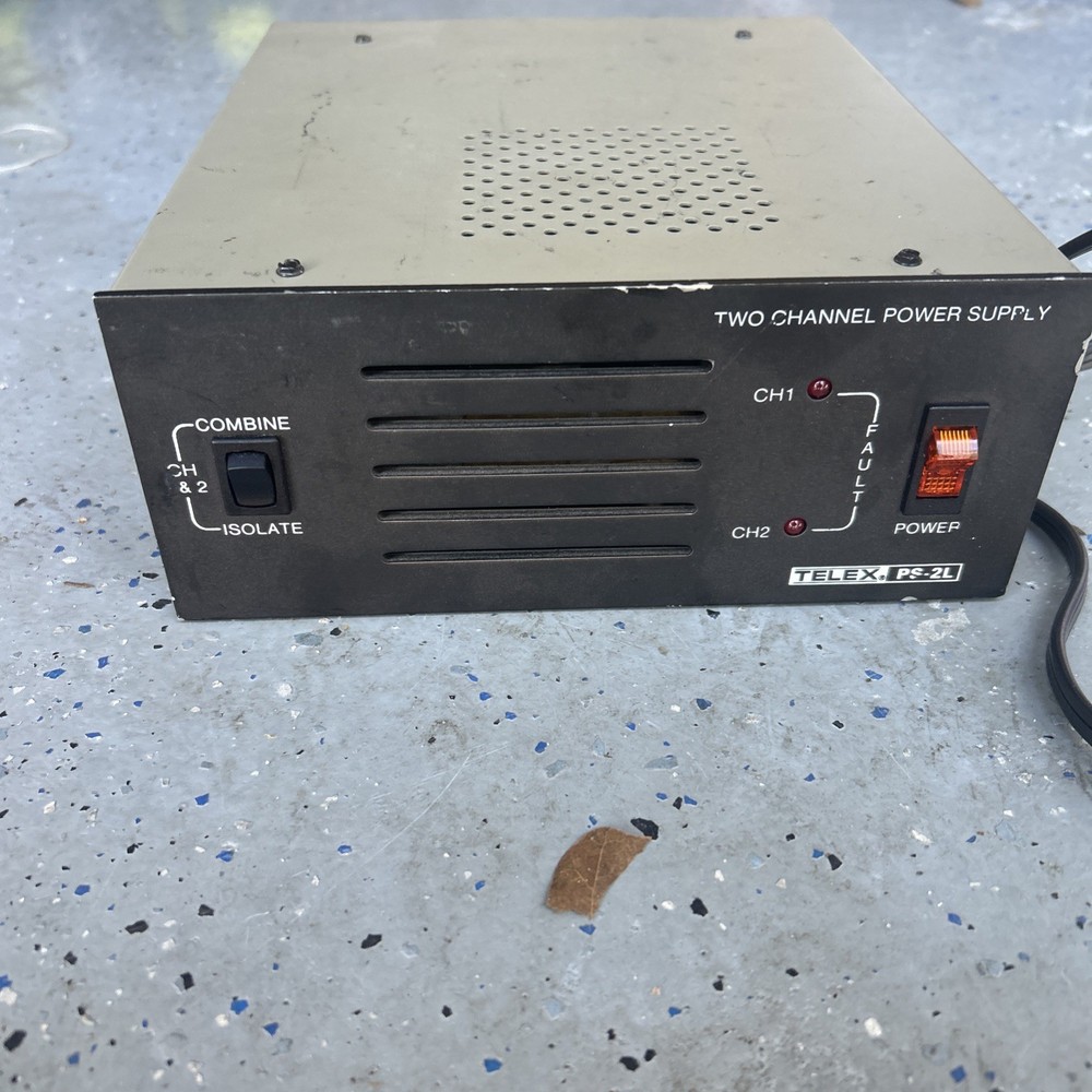 Telex PS-2L 2-Channel Power Supply