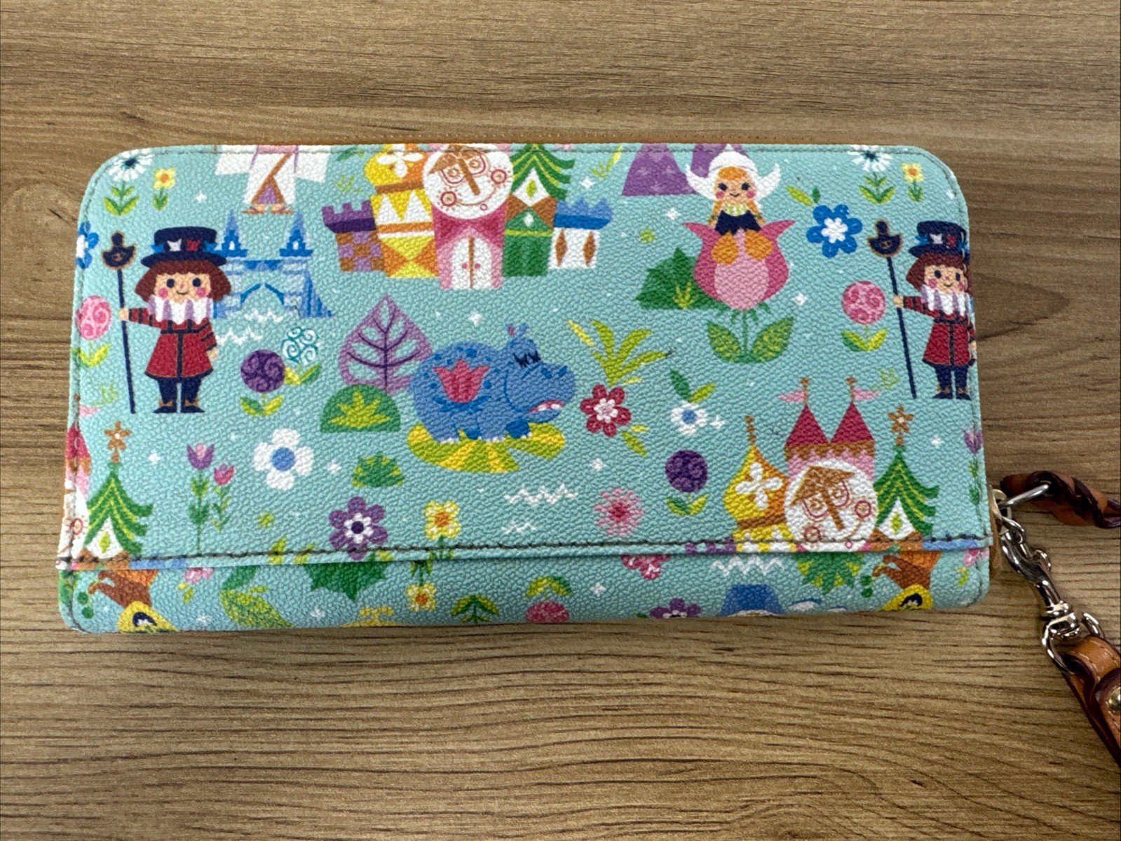 Dooney & Bourke x Disney 2019 It’s A Small World Wallet - Park Exclusive - Rare