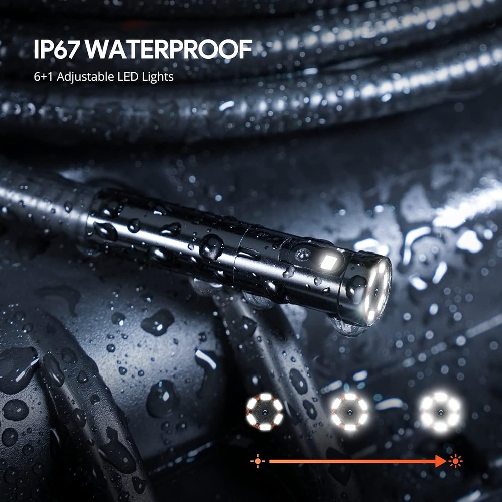 Industrial Endoscope, 7.9mm Inspection Camera