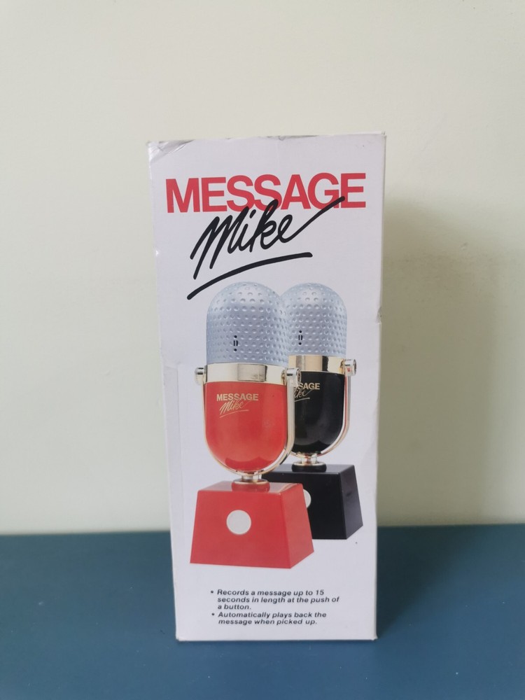 Waco Message Mike Recorder Red