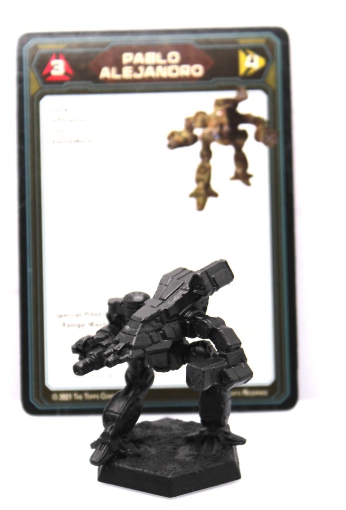 Battletech Catalyst Game Labs Bushwacker Mech - Primed