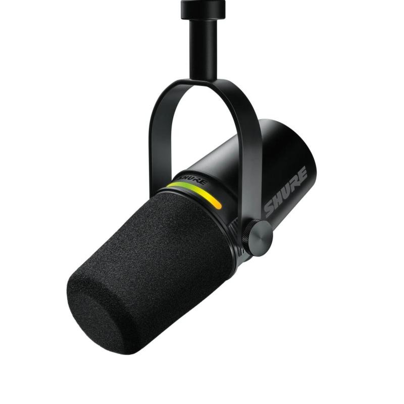 Shure MV7+-K Microphone Black Podcast Microphone